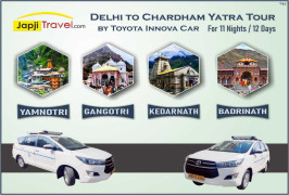 Delhi to Chardham Yatra by Toyota Innova Car Delhi to Chardham Yatra by Toyota Innova Car